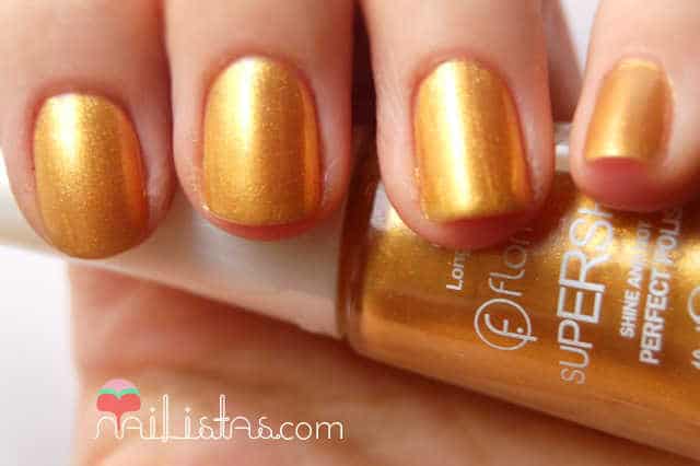 Flormar Supershine 03 Swatch Dorado Flormar Supershine 03 Swatch Dorado