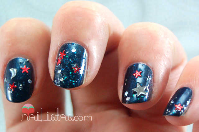 uñas decoradas con temática navideña uñas decoradas con temática navideña