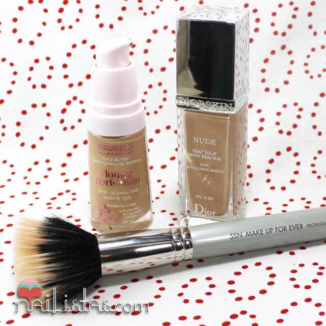 Flower Perfection de Bourjois y Diorskin Nude Flower Perfection de Bourjois y Diorskin Nude