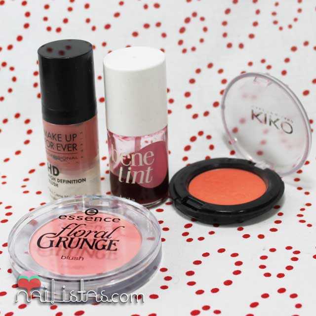 Coloretes de Essence, Benefit, Kiko y Makeup Forever Coloretes de Essence, Benefit, Kiko y Makeup Forever