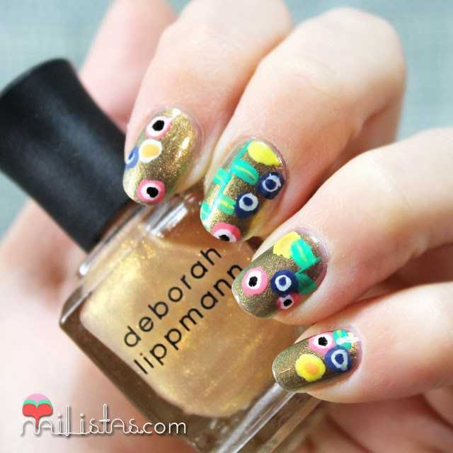 Uñas decoradas art nouveau | Nail Art inspirado en Gustav Klimt Uñas decoradas art nouveau | Nail Art inspirado en Gustav Klimt