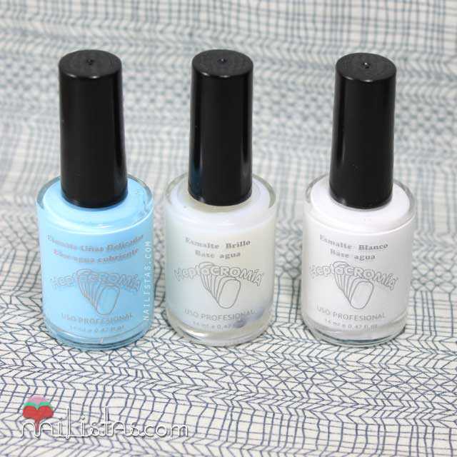 Esmaltes de uñas con base al agua HetaCROMÍA