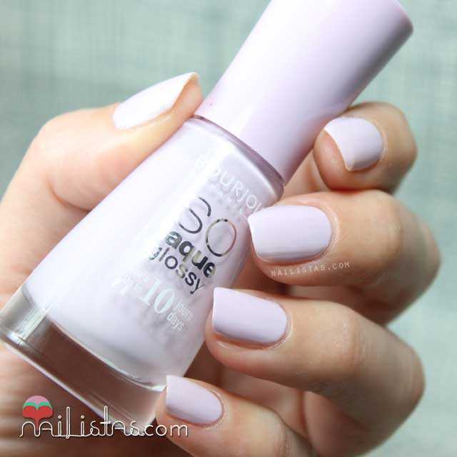 Swatch de Peace and Mauve de Bourjois