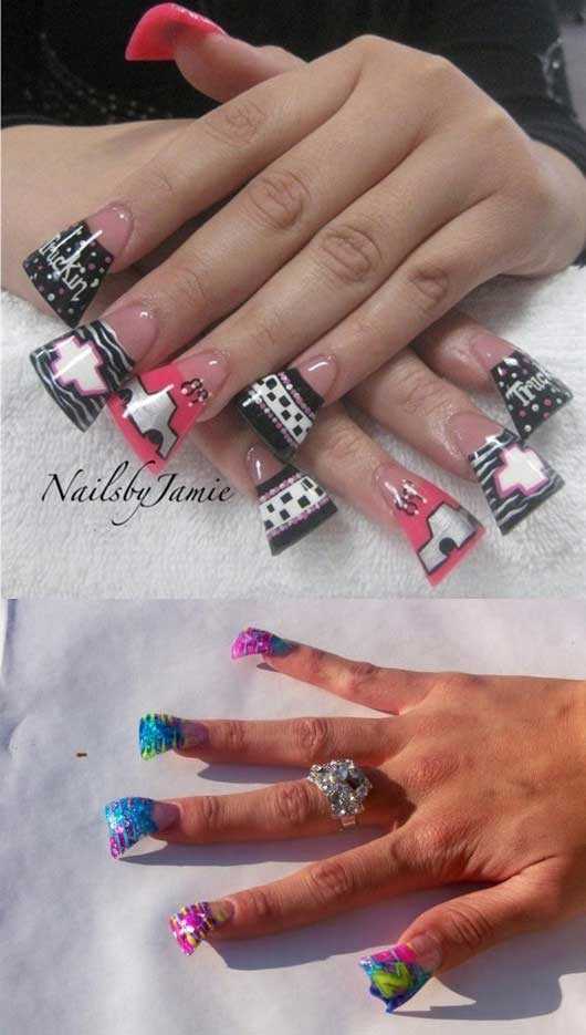 Los 20 nail arts más feos de la historia - Nailistas