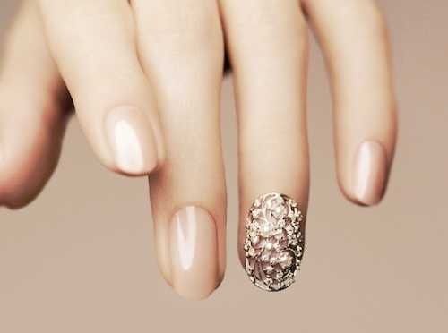 Manicura de Novia // Wedding Bridal nails // Bridal manicure