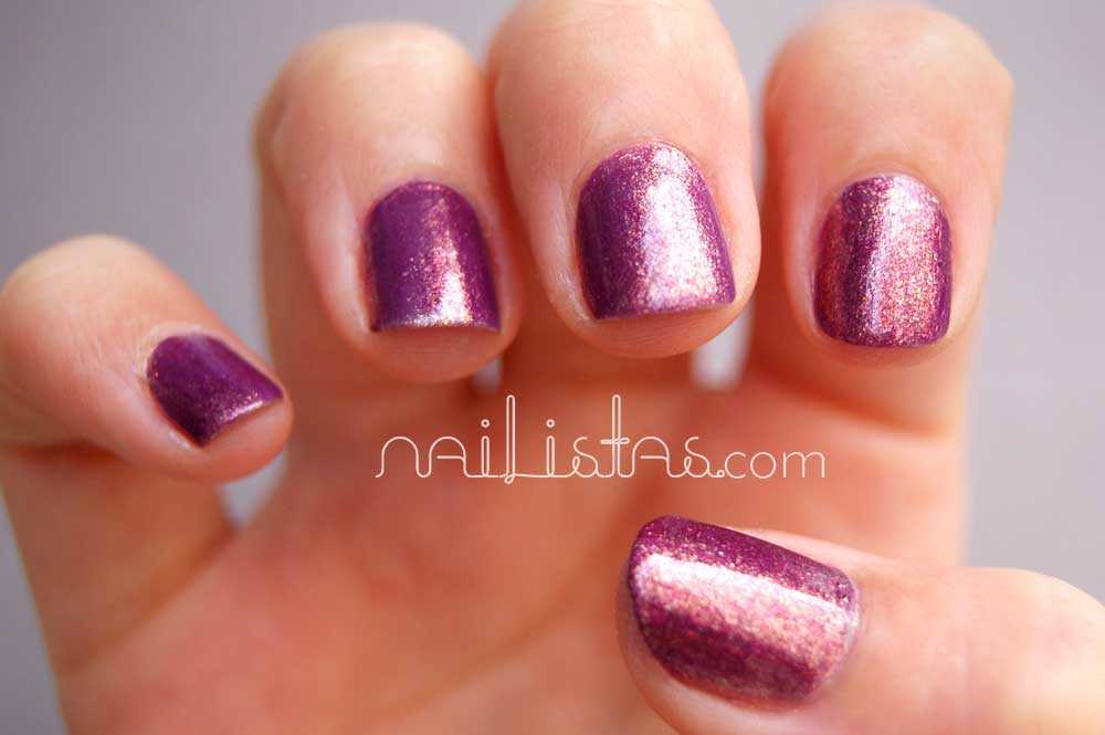 Swatch Purple Glitter H&M
