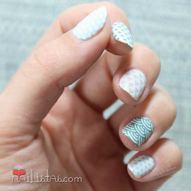 Stamping nail art | MoYou London The Pro Collection 01