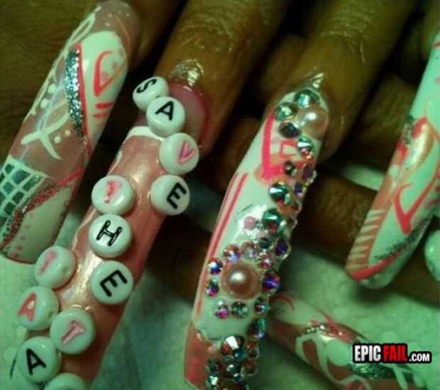 Los 20 nail arts más feos de la historia - Nailistas