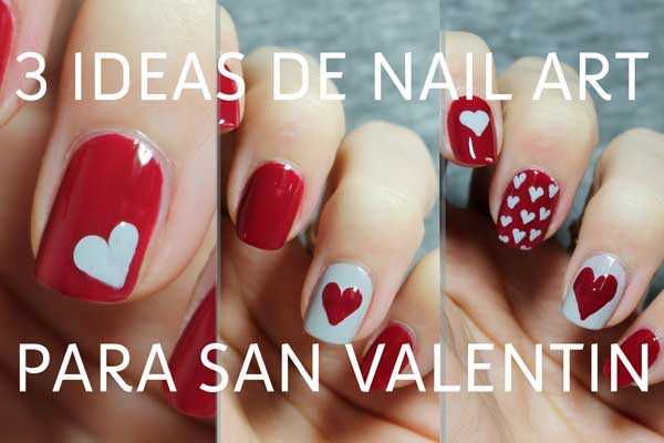 3 ideas para decorar tus uñas en San Valentín en menos de 5 minutos