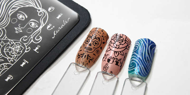 Comprar online Placas de estampación para uñas Curali Nail Stamping
