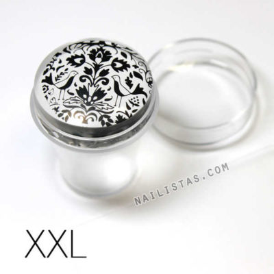 Clear Jelly Stamper Jumbo XXL Crystal Clear sello transparente stamping nail art