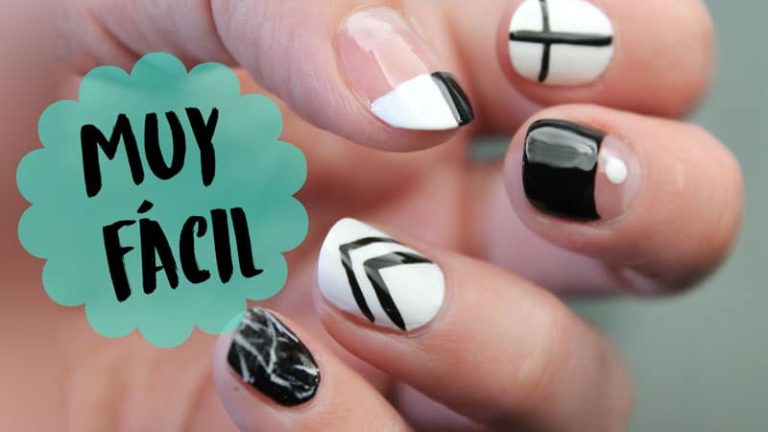 5 DISEÑOS DE UÑAS MINIMAL ¡MUY FÁCILES! PASO A PASO