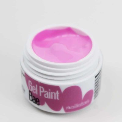 Gel paint nail art gel painting rosa