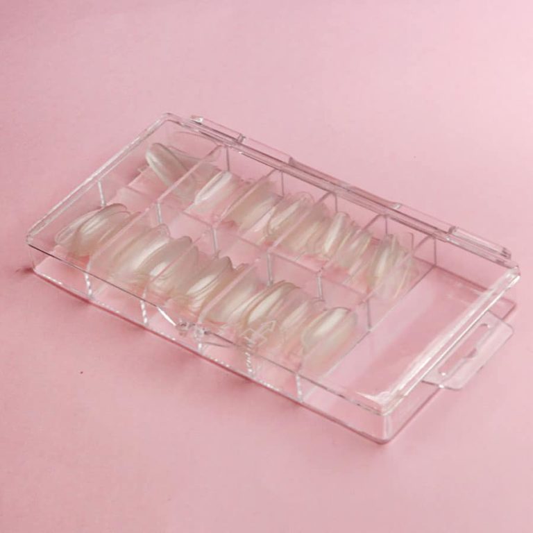 caja 100 tips para extensiones de uñas gel acrilico
