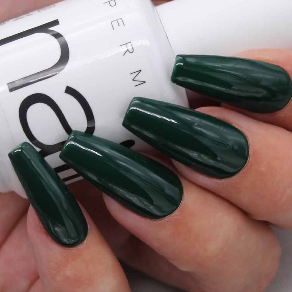esmalte permanente verde bosque otoño