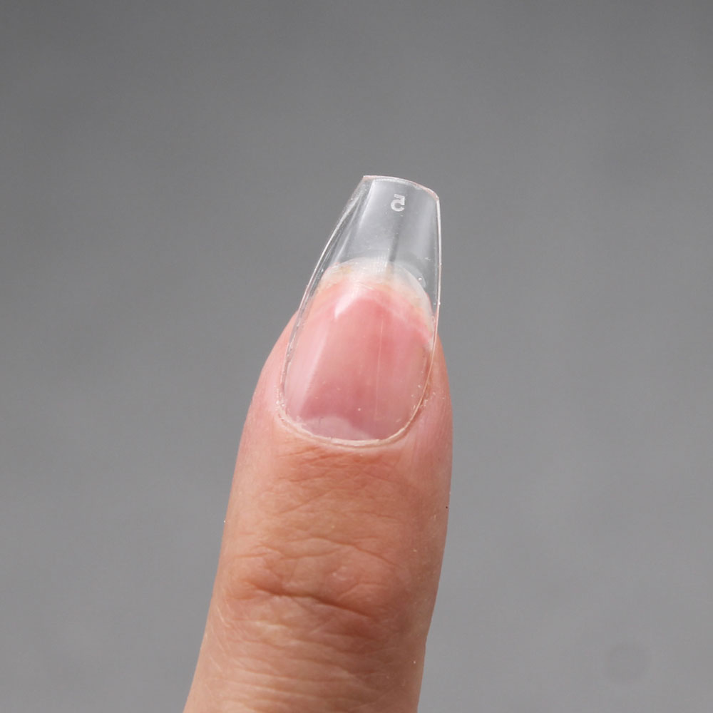 ttips de soft gel X short coffin para soft gel