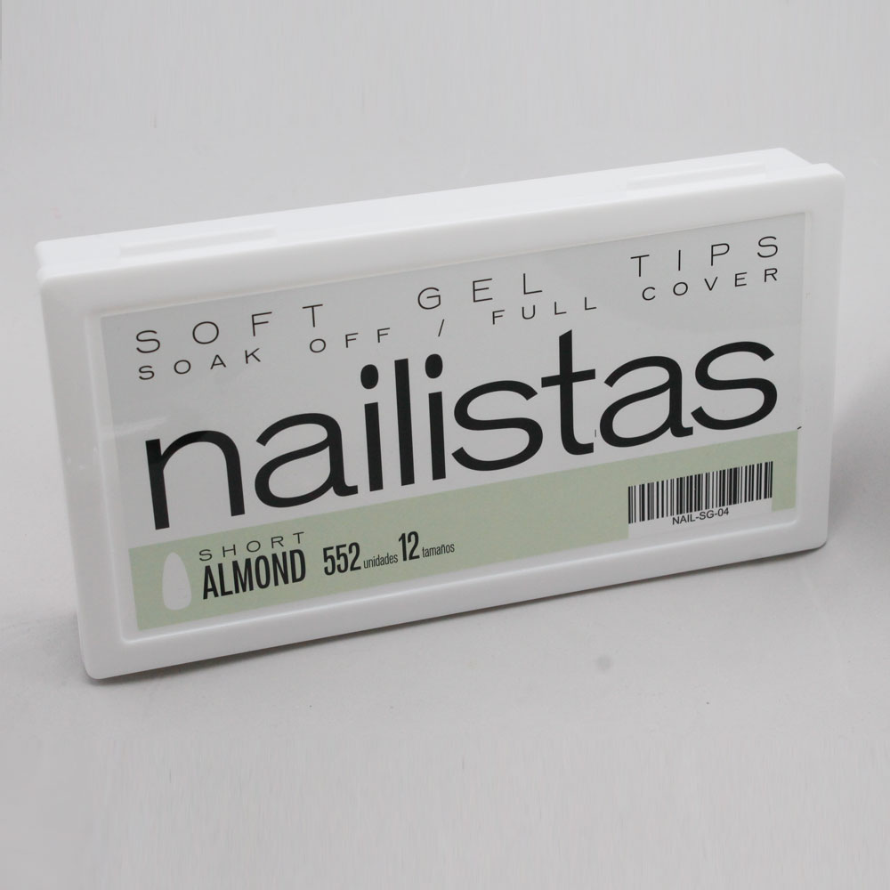 Soft Gel Tips Premium | Short Almond 552 uds - Imagen 4