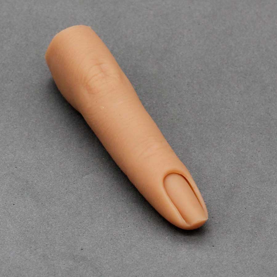dedo practicas uñas silicona