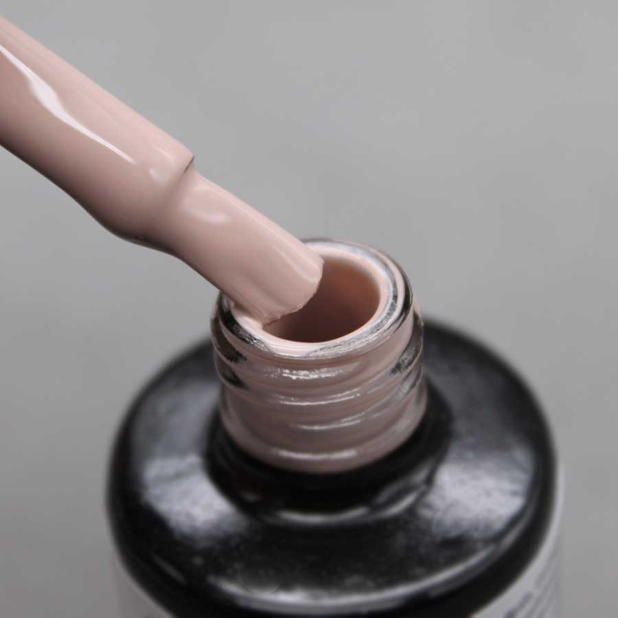 pincel de esmalte semipermanente color café claro