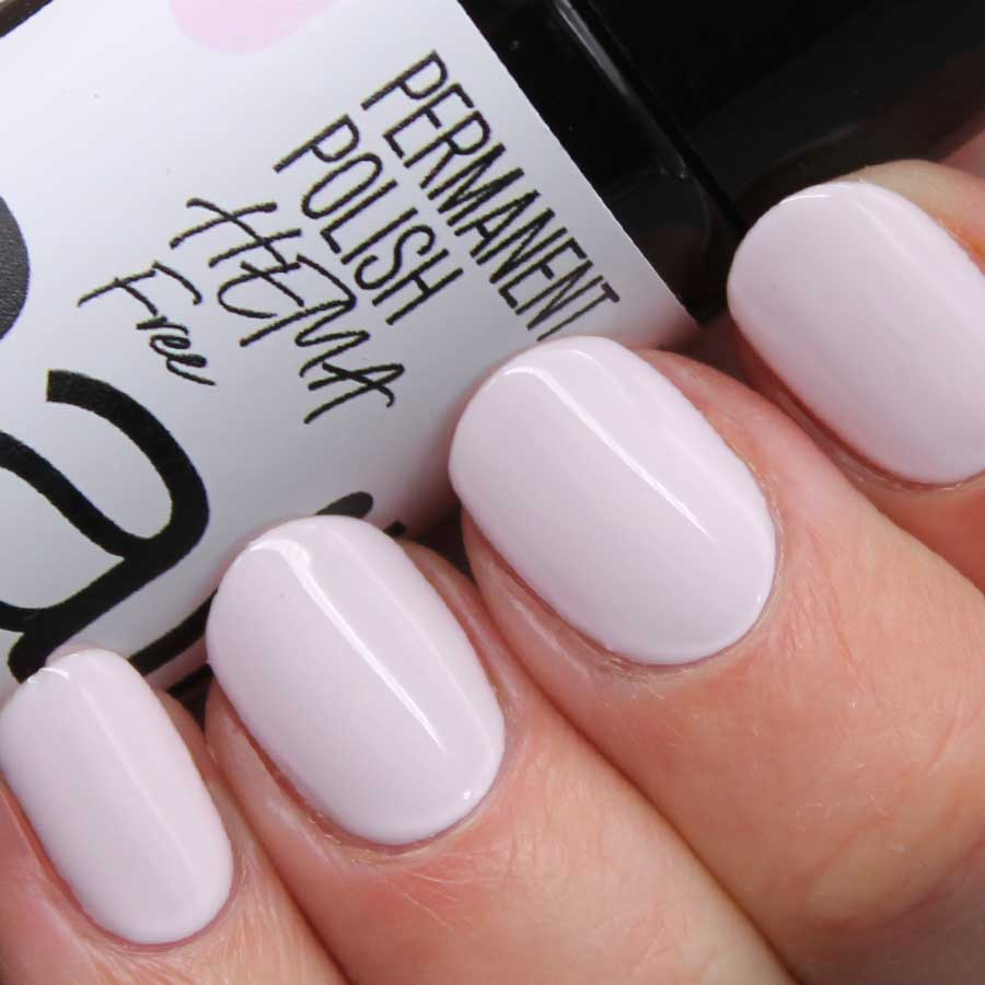 esmalte semipermanente HEMA Free color rosa pastel