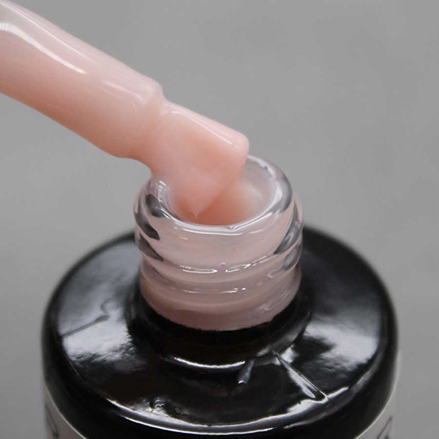 Base Rubber tono rosa claro de Nailistas.