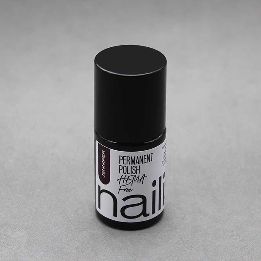 esmalte semipermanente color borgoña Nailistas Jennifer