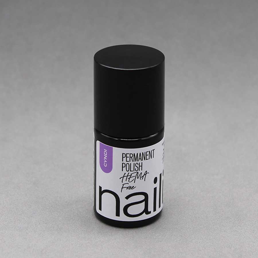 esmalte semipermanente lila pastel Cyndi de Nailistas