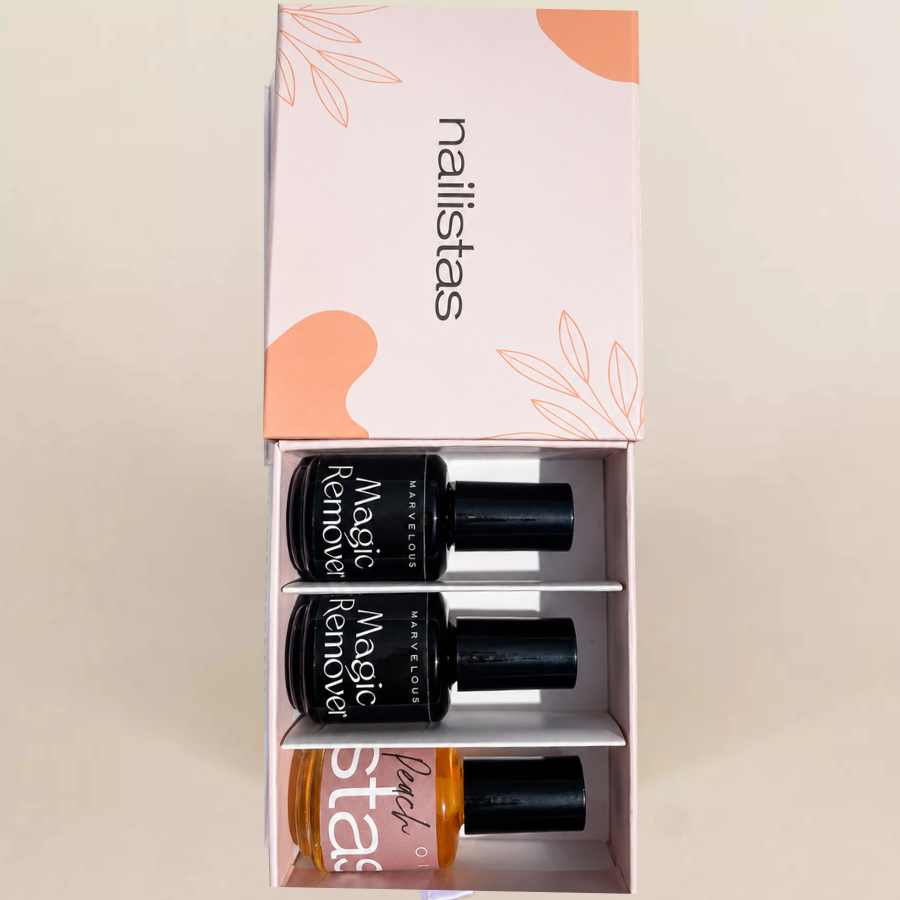 Kit Retirada Fácil 3 en 1 Nailistas | 2 Magic Remover + Aceite - Imagen 2